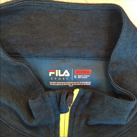 Fila Sport Top Blue Turquoise New with tags - Picture 8 of 8